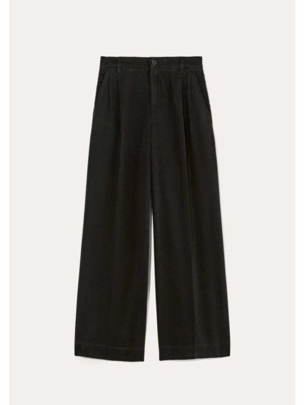 Everlane The Trouser in Buttersoft Women's Size 6 in Black New With Tags!